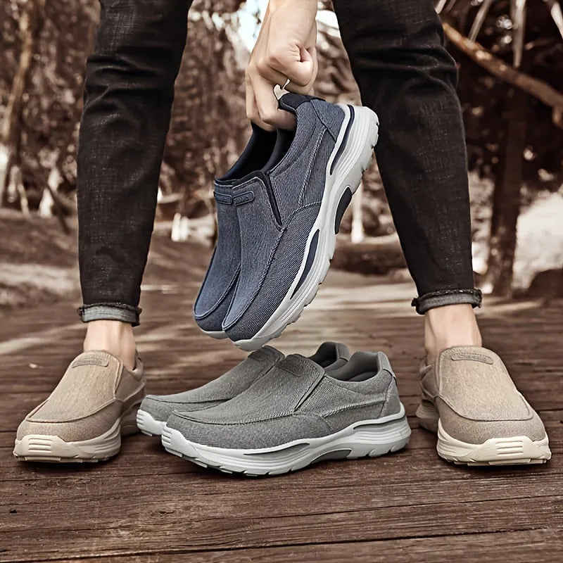 Men's Orthopedic Canvas Shoes – Lightweight, Supportive & Perfect for Outdoors