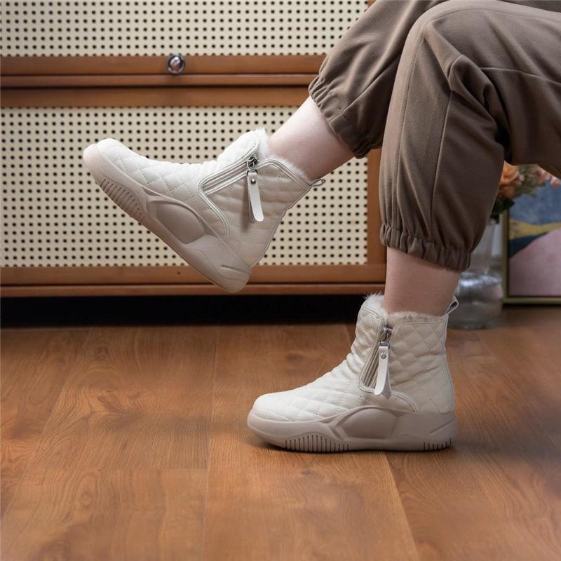 ๐2025 New Year Hot Sale ๐Women's High Top Thick Sole Waterproof Snow Boots