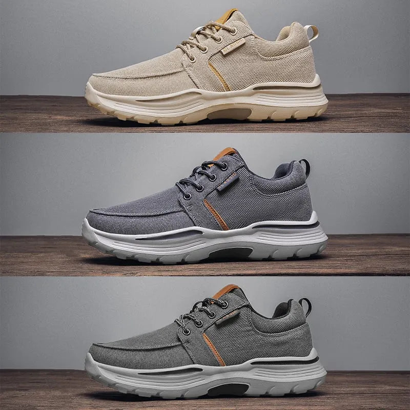 Men's Orthopedic Canvas Shoes – Lightweight, Supportive & Perfect for Outdoors