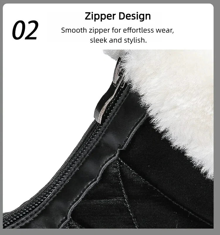 SnowGuard™ Winter Snow Boots – Waterproof, Thermal & Anti-Slip