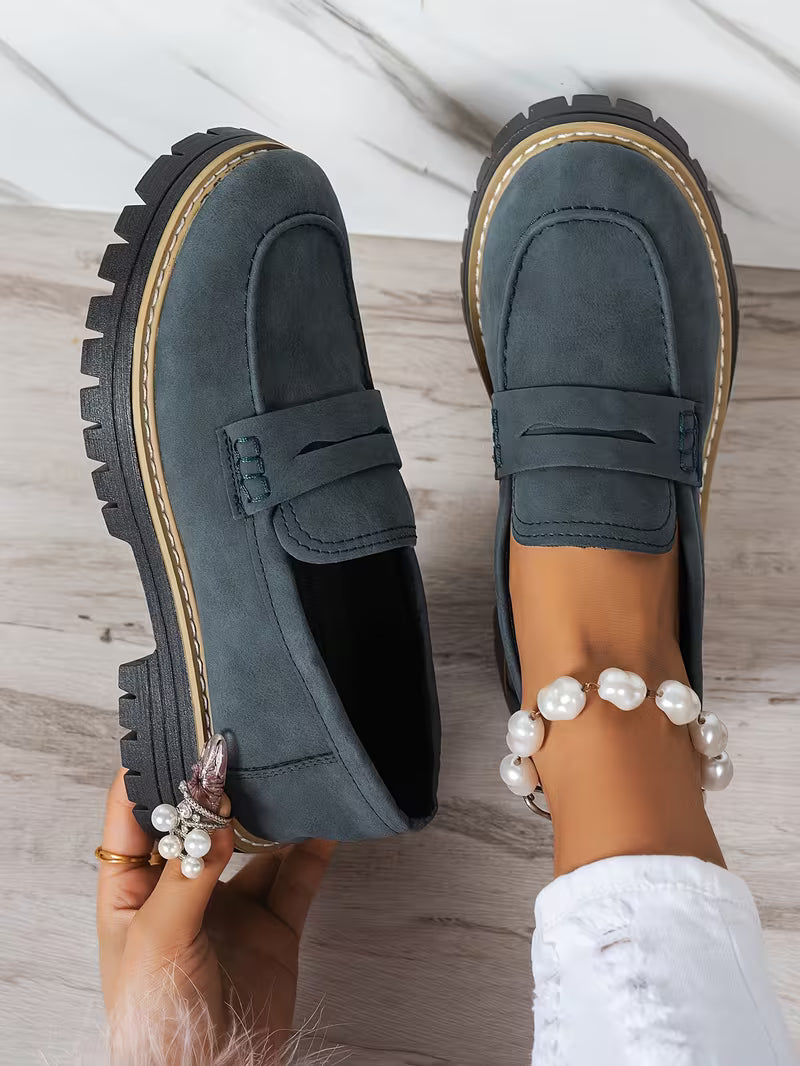ComfortStep™ Women’s Supportive Vintage Loafers – Premium Comfort & Lightweight Walking