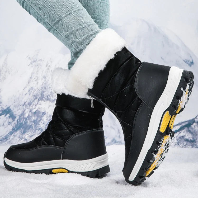 SnowGuard™ Winter Snow Boots – Waterproof, Thermal & Anti-Slip