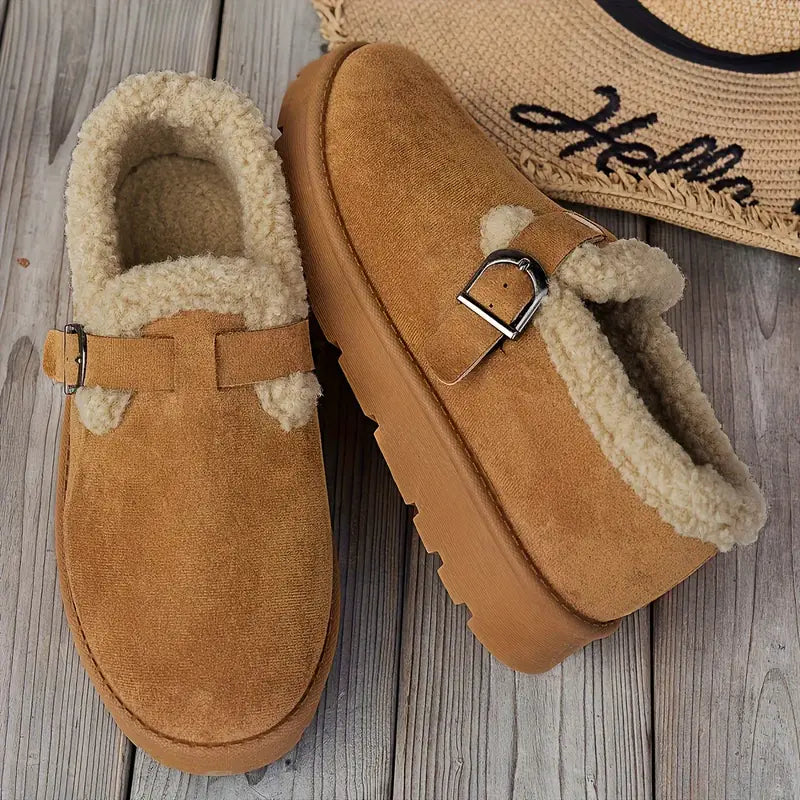 CozyStep™ Plush Winter Loafers – Warmth & Orthopedic Comfort