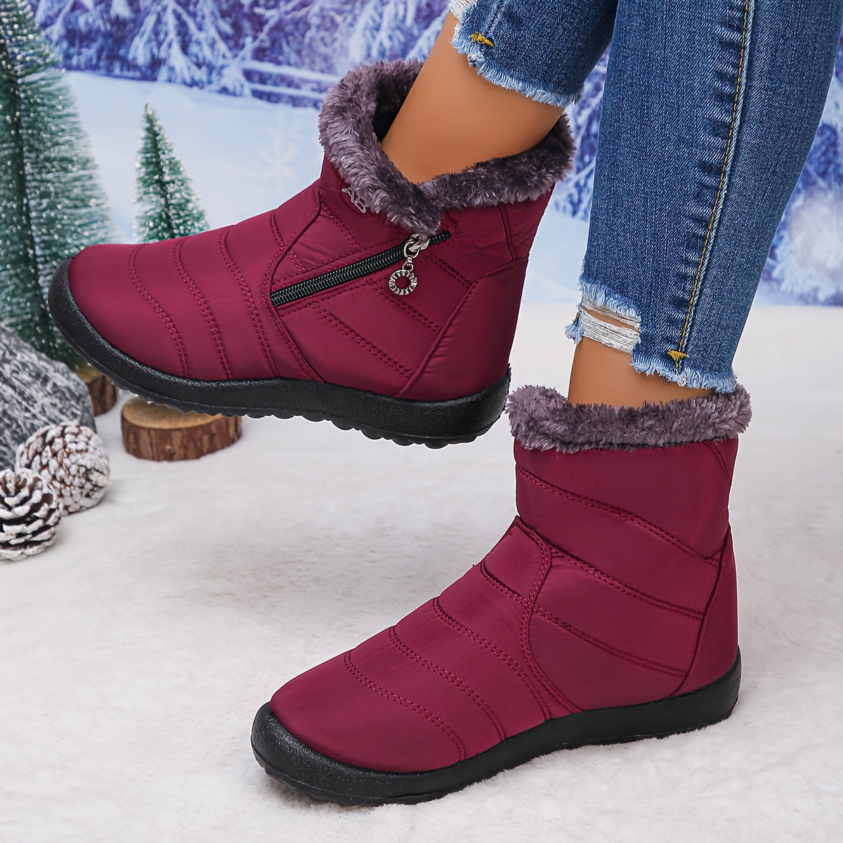 CozyStep™ Women’s Winter Boots – Warm, Anti-Slip & Soft Comfort