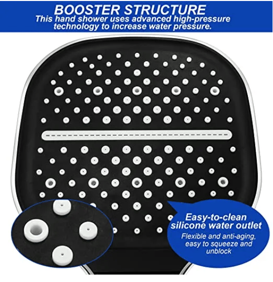 (🔥Last Day Promotion- SAVE 48% OFF)8-speed Oversized Panel Pressurized Shower Head