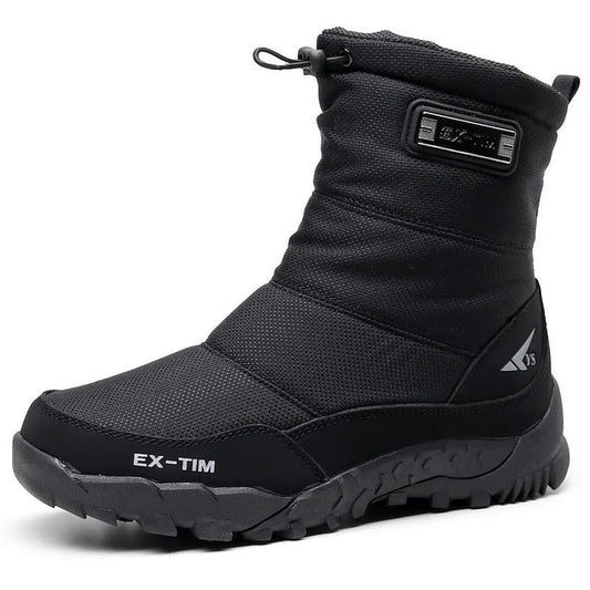 (⏰Limited Time Discount 50% off) Men's Orthopedic Ankle Support Snow Boots Waterproof Warm&Light Hiking Boots