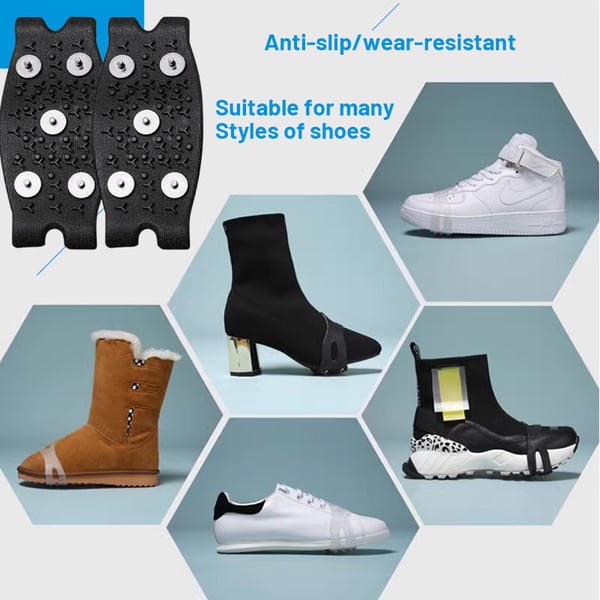 (🎅CHRISTMAS HOT SALE-49% OFF)Manganese steel spikes anti-slip shoe covers