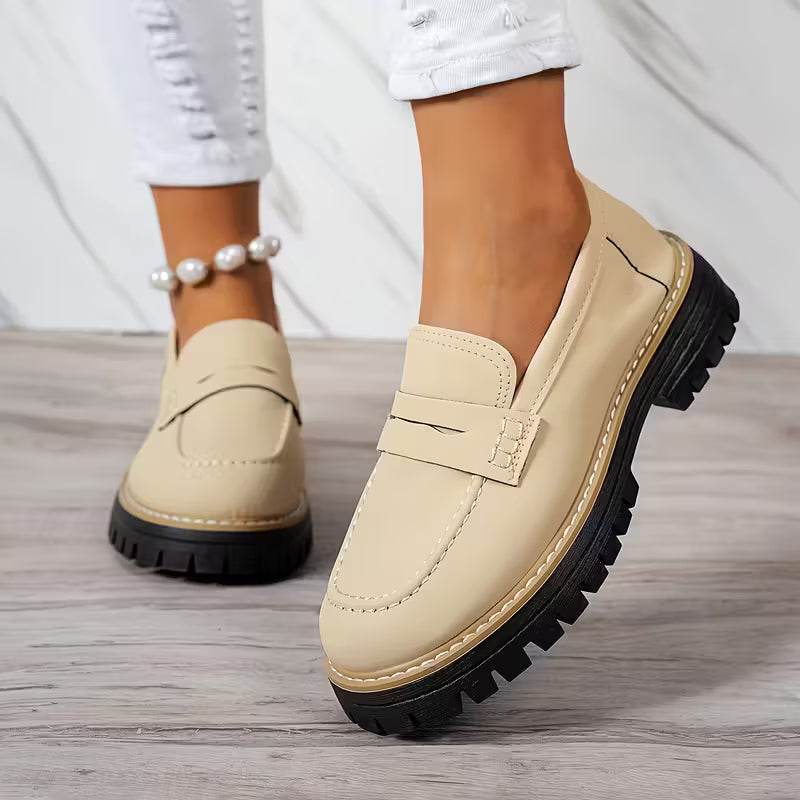 ComfortStep™ Women’s Supportive Vintage Loafers – Premium Comfort & Lightweight Walking