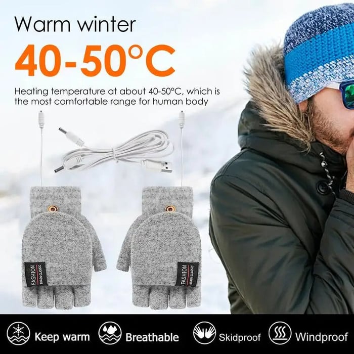 (Hot Sale - 45% OFF ) Unisex USB Winter Hands Warmers