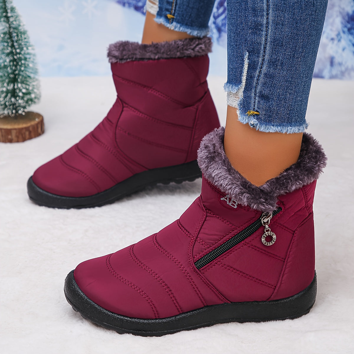 CozyStep™ Women’s Winter Boots – Warm, Anti-Slip & Soft Comfort