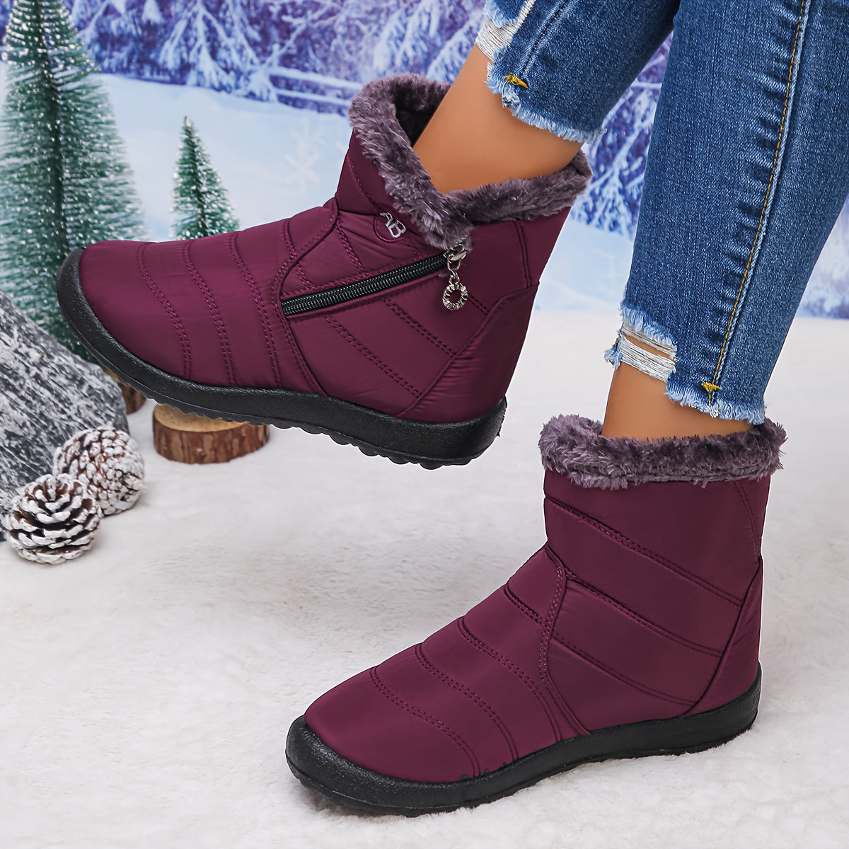 CozyStep™ Women’s Winter Boots – Warm, Anti-Slip & Soft Comfort