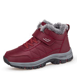 2023 Women's Warm Snow Sneakers, Comfortable Non-slip Medium Top Outdoor Shoes