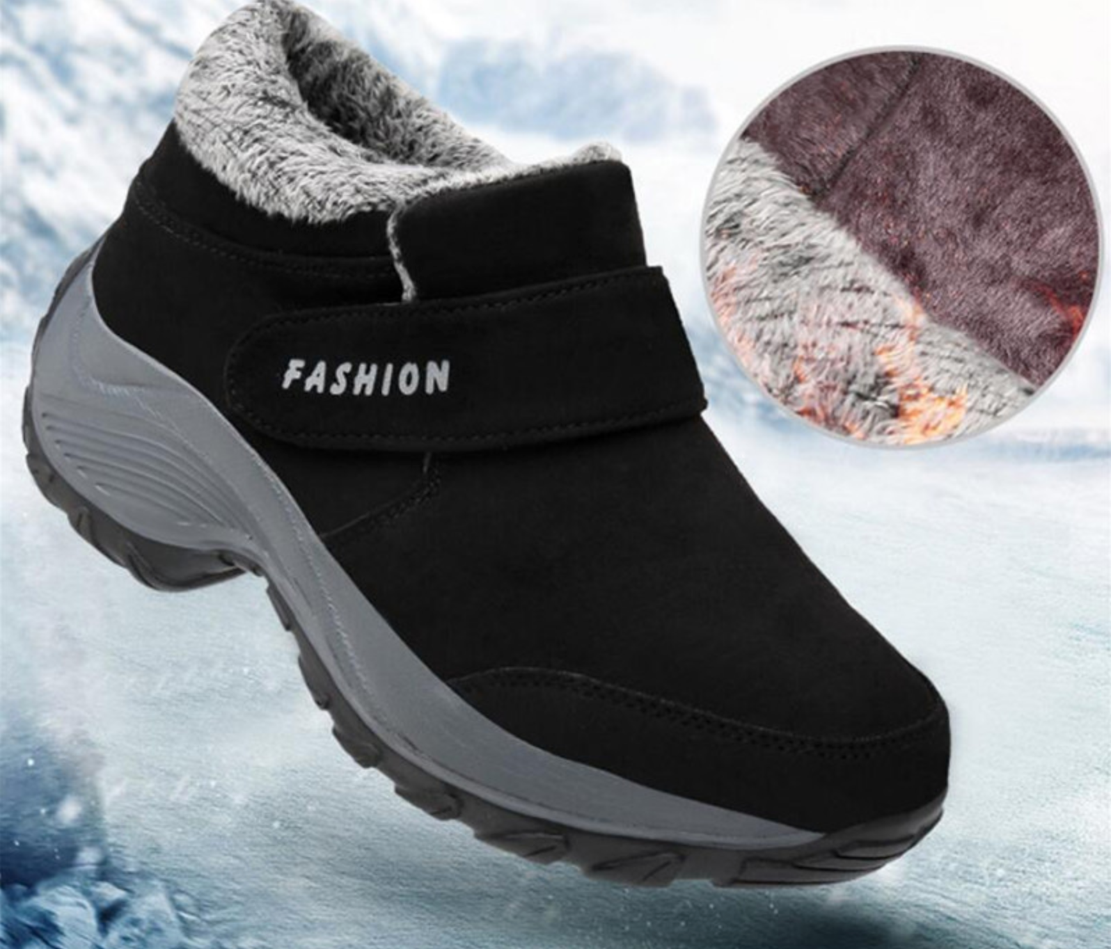Women's Fur Plush Ankle Snow Boots [BUY 2 - FREE SHIPPING]